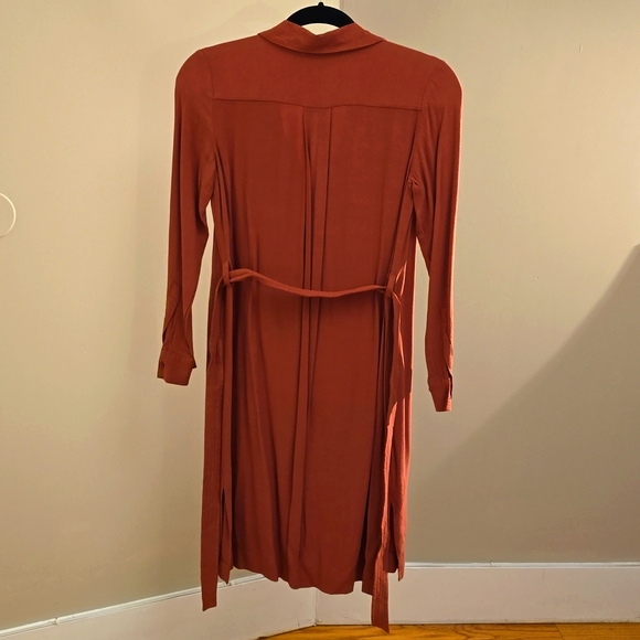 ANN TAYLOR Petite Salmon Dress (XSP) - Picture 2 of 2